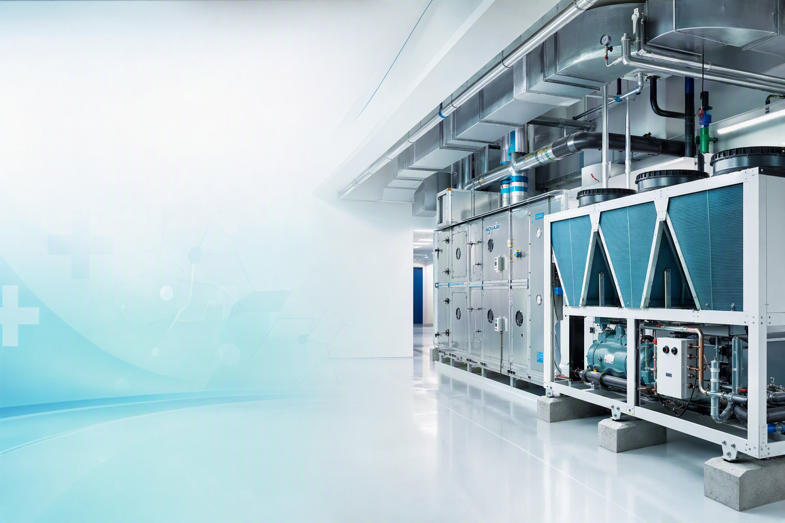 Sistema de aire acondicionado Chillers para hospitales