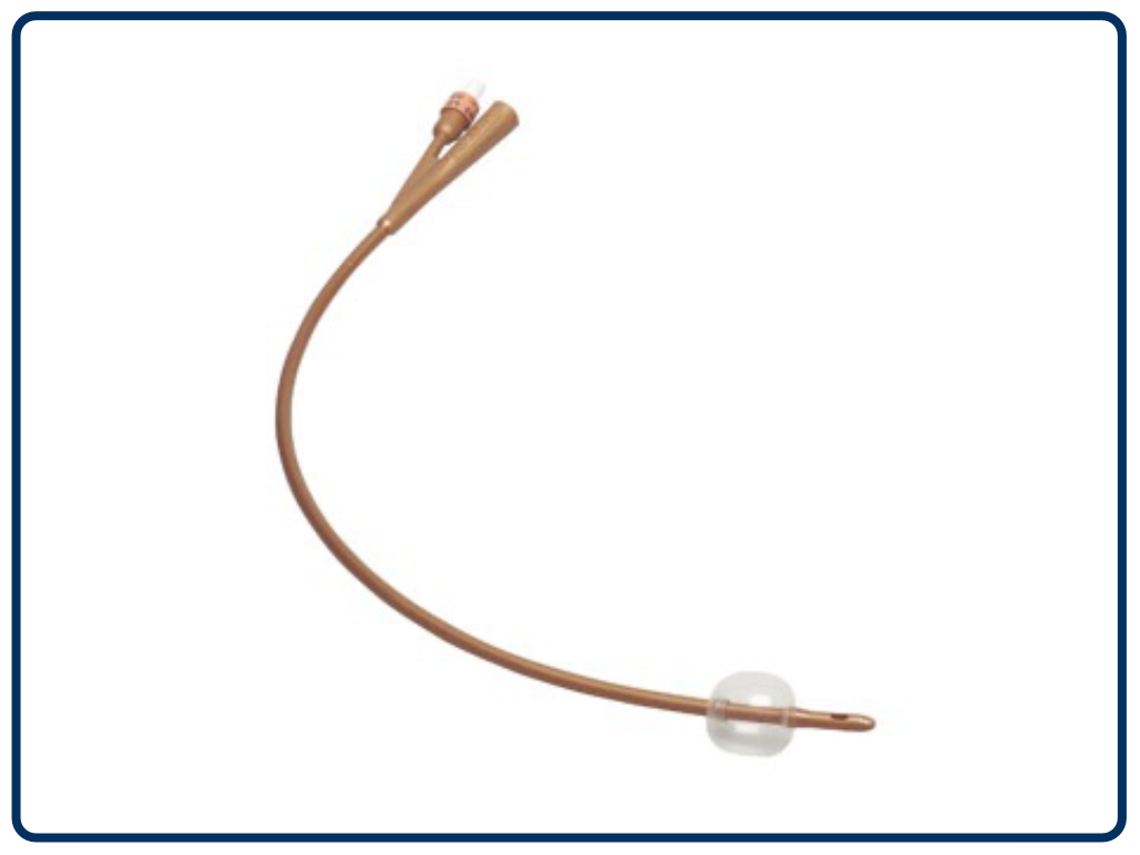 Sonda Foley Dover 100% silicón con cobertura de plata Bard, 14/16/18 Fr