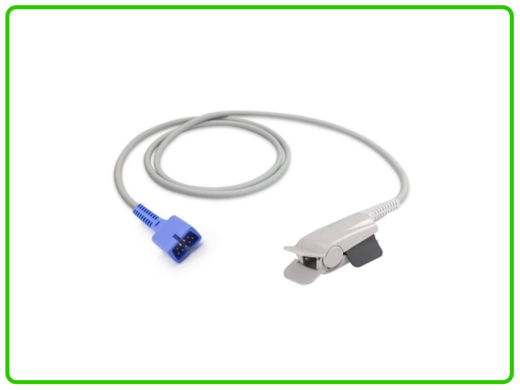 Sensor reusable de pinza adulto Nellcor Oximax marca Unimed